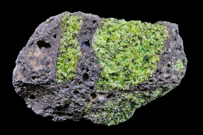 Peridot in Basalt - Arizona #154394